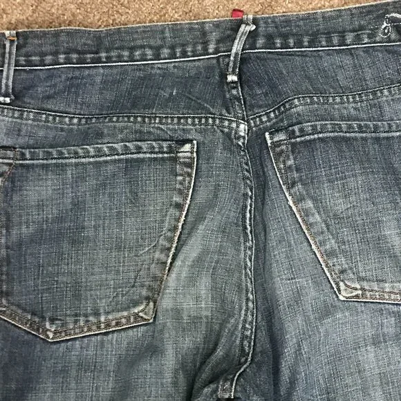 Earnest Sewn blue denim jeans Hemingway 34